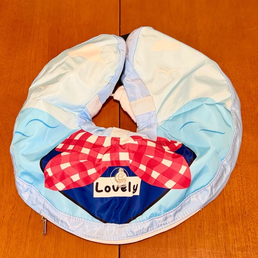 NWOT Woot Inflatable Waterproof Dog Cone Collar Donut for Recovery